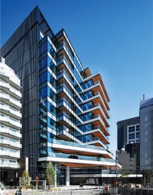 品川区の鍛治工事　有限会社ユニオンテック 「関電不動産渋谷新社屋」の施工事例写真